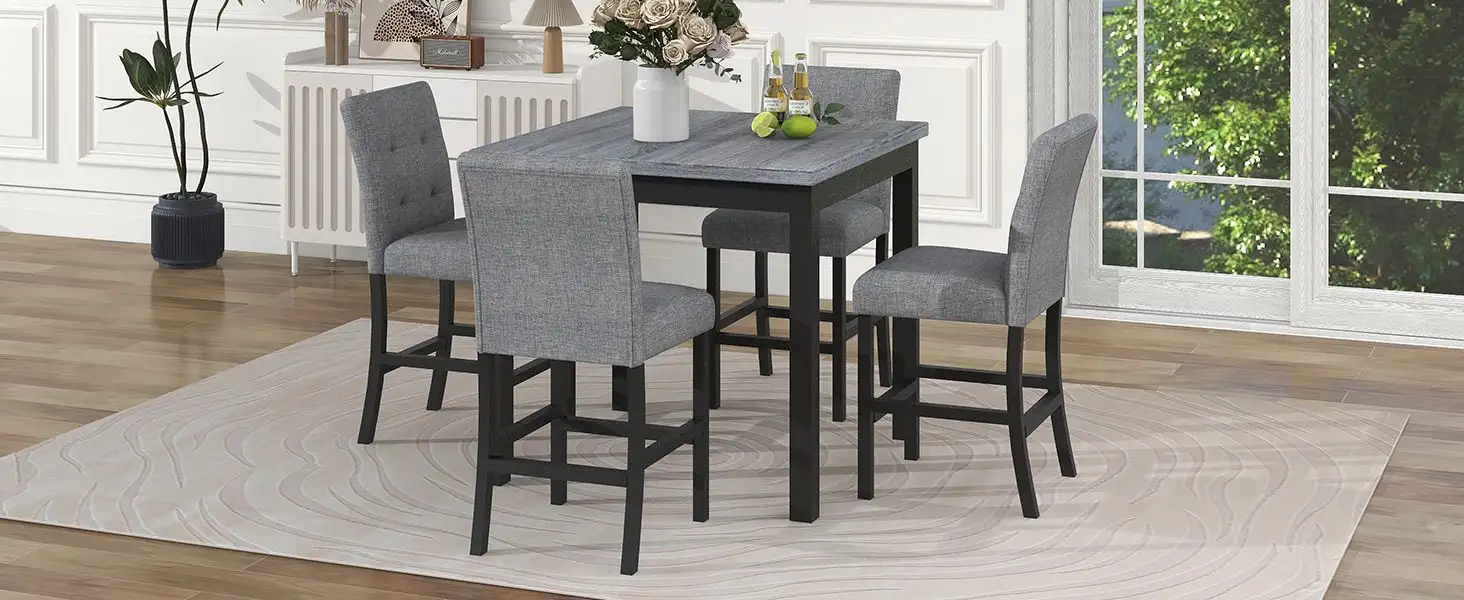 Counter Plus Dining Counter Height Dining Set